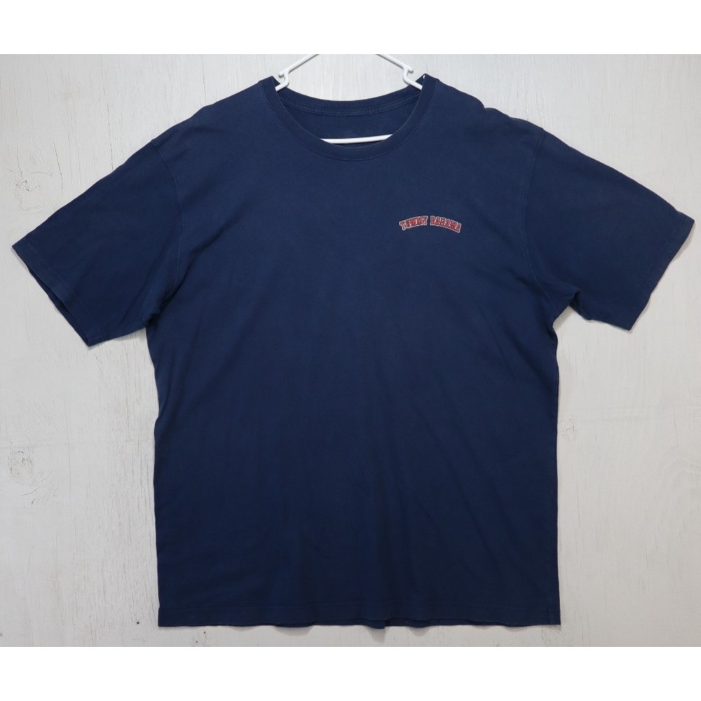 Mens Tommy Bahama T Shirt Size XXL Blue How The West Was Rum Cotton